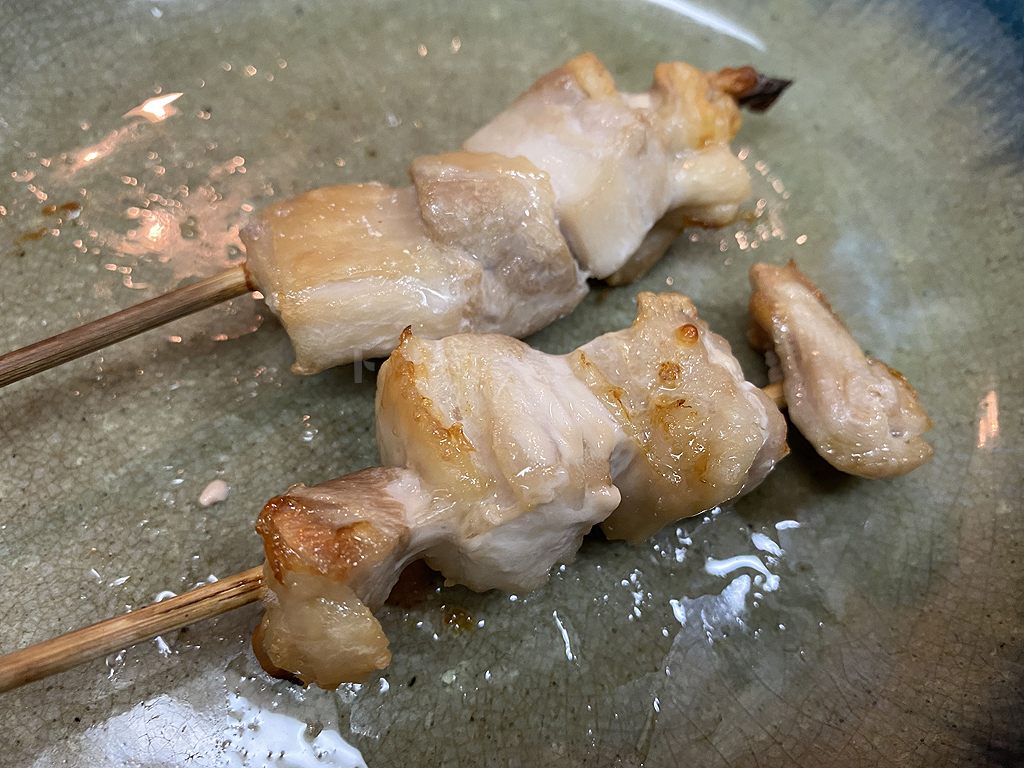 コストコのさくらどりを使った焼き鳥用もも肉串